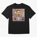 Messi Pop Art Portrait Classic T-Shirt Stand Proud for FIFA World Cup 2026 for Fans of Neymar and Argentina, Bringing Classic Soccer Heritage, Championship Pressure, Fan Loyalty and International Pride; Ideal for Passionate Fans Who Love Underdog