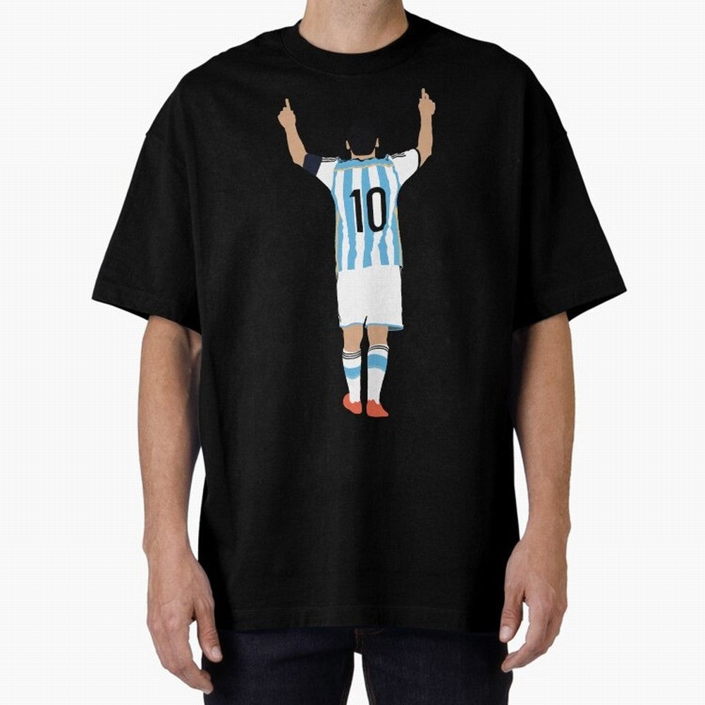 Messi Pop Art Portrait Classic T-Shirt Bring Supporter Culture to FIFA World Cup 2026 Group Stage for Fans of Cristiano Ronaldo and France and Portugal, Bringing Stadium Chants, National Pride, Trophy Dreams and Unforgettable Football Memories;