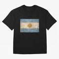 Vintage Argentina Flag Soccer Fan Design Classic T-Shirt Cheer for FIFA World Cup 2026 Group Stage Capturing Cristiano Ronaldo, Argentina, France and Brazil Energy, Worldwide Fan Energy, Dramatic Goals, Stadium Lights and Championship Celebrations;