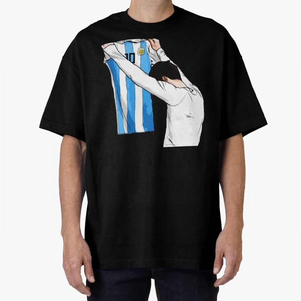 Messi The GOAT Classic T-Shirt Celebrate Supporters United by Global Football Passion for FIFA World Cup 2026 USA Canada Mexico, Filled with Cristiano Ronaldo, Haaland and CR7, England, France and Netherlands, Vintage Soccer Flavor, Modern Football
