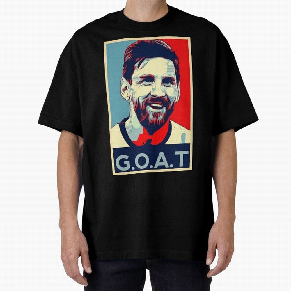 Messi Pop Art Portrait Classic T-Shirt Show Passion for the Stars of FIFA World Cup 2026 Group Stage Celebrating CR7, Argentina Energy, Worldwide Fan Energy, Dramatic Goals, Stadium Lights and Championship Celebrations; Ideal for Fans Who Follow