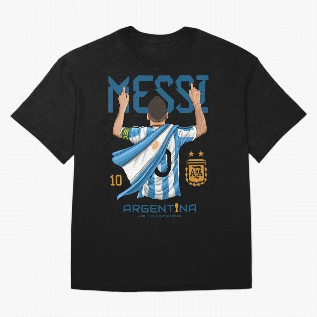 Messi Pop Art Portrait Classic T-Shirt Keep the Legacy of FIFA World Cup 2026 for Fans of Messi and Cristiano Ronaldo and England, France and Netherlands, Bringing Worldwide Fan Energy, Dramatic Goals, Stadium Lights and Championship Celebrations;
