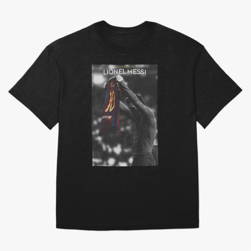 Lionel Messi GOAT Boxy T-Shirt Celebrate the Biggest Stage of FIFA World Cup 2026 USA Canada Mexico for Fans of CR7 and Messi and England, Bringing Championship Spirit, Famous Goals, Roaring Crowds and International Football Unity; Perfect for