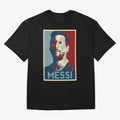 Lionel Messi Oversized T-Shirt Feel the Heartbeat of the FIFA World Cup 2026 Group Stage Journey through Messi and Cristiano Ronaldo Highlights, Argentina Pride, Football Passion, Legendary Performances, Festival Vibes and Supporter Community;