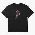 Lionel Messi Oversized T-Shirt Live the Energy of FIFA World Cup 2026 for Fans of Messi, Neymar and Mbappe and Brazil, Portugal and Argentina, Bringing Vintage Soccer Flavor, Modern Football Stars, National Flags and Final Night Emotion; Perfect