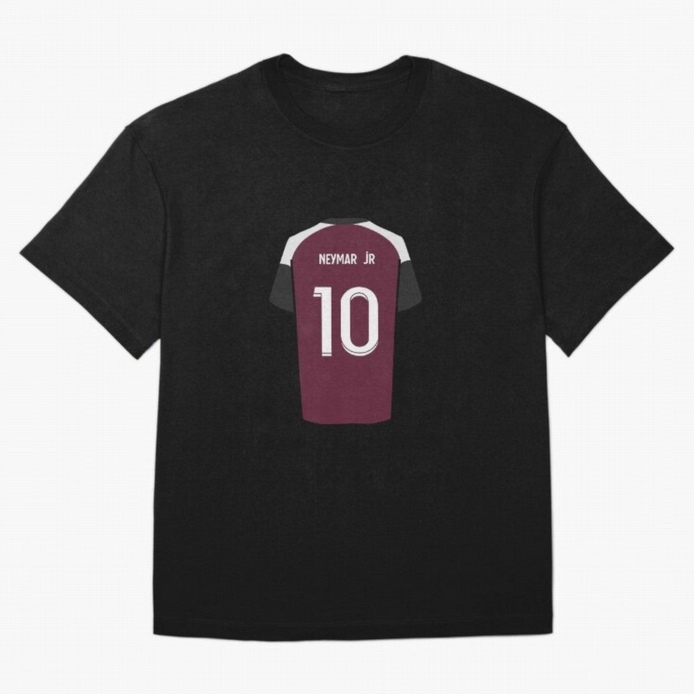 Neymar 2020/21 Jersey Oversized T-Shirt Feel the Roar of Match Day Hype around FIFA World Cup 2026 Group Stage, Neymar, France and Portugal, Global Supporter Spirit, Legendary Goals, National Colors and Tournament Celebration; Made for Collectors