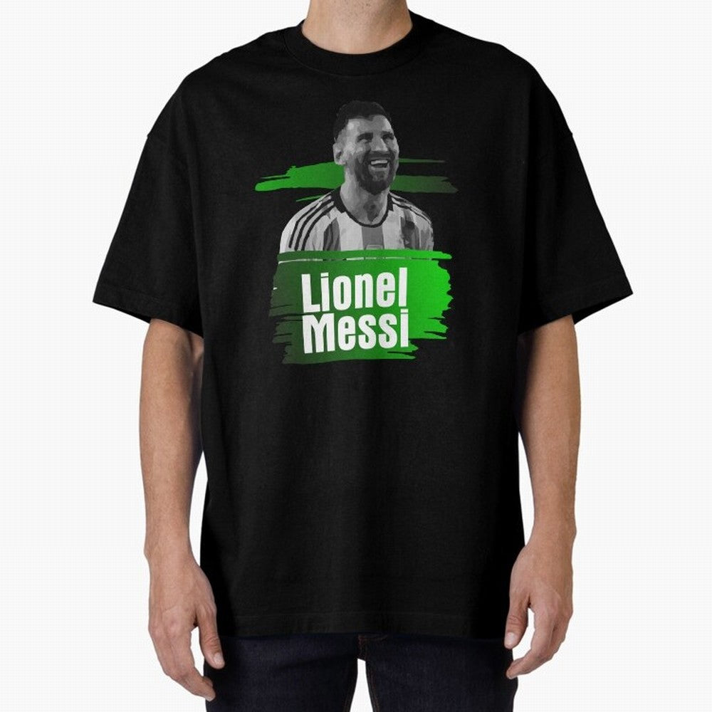 Lionel Messi Oversized T-Shirt Experience the FIFA World Cup 2026 Group Stage Journey through Mbappe and Neymar Highlights, England Pride, Worldwide Fan Energy, Dramatic Goals, Stadium Lights and Championship Celebrations; Ideal for Passionate Fans