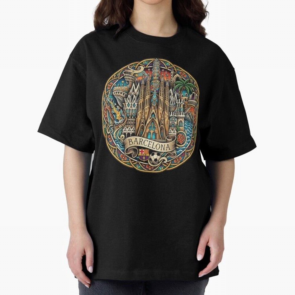 BARCELONA Classic T-Shirt Build Match Day Hype around FIFA World Cup 2026 USA Canada Mexico, Mbappe and Neymar, Germany, Football Festival Excitement, Trophy Ambitions, Country Rivalries and Star Player Buzz; Built for Supporters Chasing Trophy