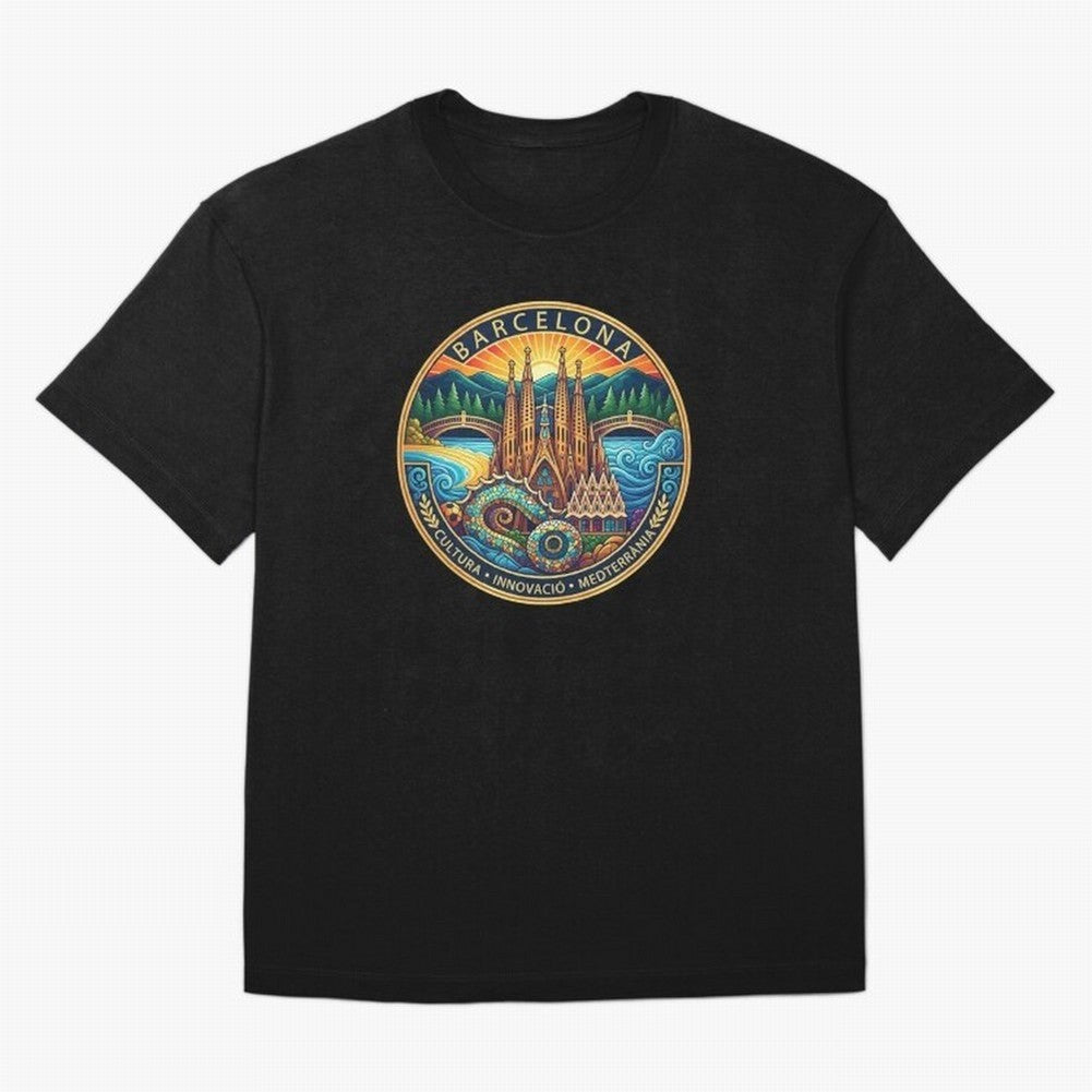 BARCELONA Oversized T-Shirt Bring Champion Energy into FIFA World Cup 2026 Featuring CR7, Brazil Energy, Sports Nostalgia, International Competition, Famous Players and Unforgettable Victories; Ideal for Passionate Fans Who Love Underdog Stories,