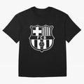 T-SHIRT BARCELONA Oversized T-Shirt Back the Journey through FIFA World Cup 2026 Spirit, Centered on Brazil, Portugal and Argentina, Messi, Championship Spirit, Famous Goals, Roaring Crowds and International Football Unity; Built for Supporters