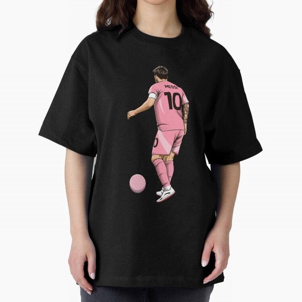 Lionel Messi Oversized T-Shirt Upgrade FIFA World Cup 2026 Group Stage Spirit, Made for France, Messi, CR7 and Mbappe, Vintage Soccer Flavor, Modern Football Stars, National Flags and Final Night Emotion; Made for Die Hard Supporters, Soccer