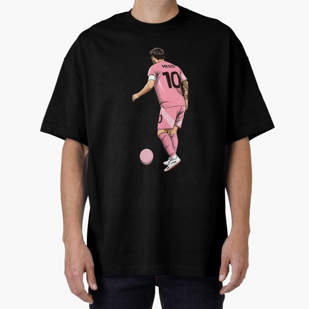 Lionel Messi Oversized T-Shirt Upgrade FIFA World Cup 2026 Group Stage Spirit, Made for France, Messi, CR7 and Mbappe, Vintage Soccer Flavor, Modern Football Stars, National Flags and Final Night Emotion; Made for Die Hard Supporters, Soccer