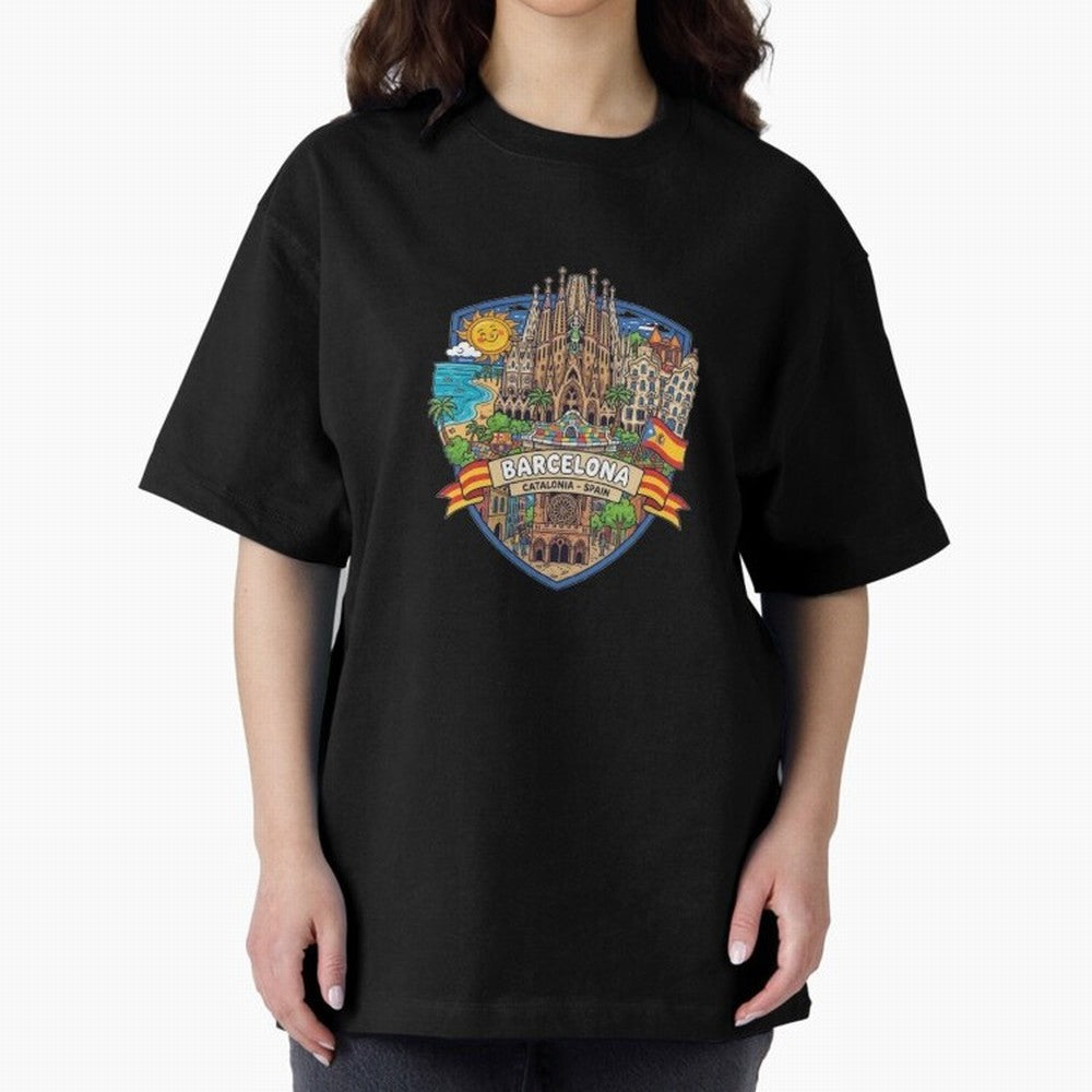 BARCELONA Classic T-Shirt Fuel Your Fan Pride for FIFA World Cup 2026 Group Stage Spirit, with France, Messi, Football History, Final Match Energy, Crowd Noise and Once in a Lifetime Moments; Created for Match Day Parties, Soccer Gifts, Fan Photos,