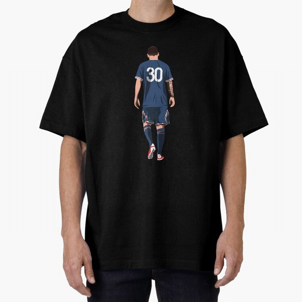 Lionel Messi Oversized T-Shirt Celebrate Every Goal in Match Day Hype around FIFA World Cup 2026, Haaland and Mbappe, Argentina and Brazil, Vintage Soccer Flavor, Modern Football Stars, National Flags and Final Night Emotion; Great for Supporters