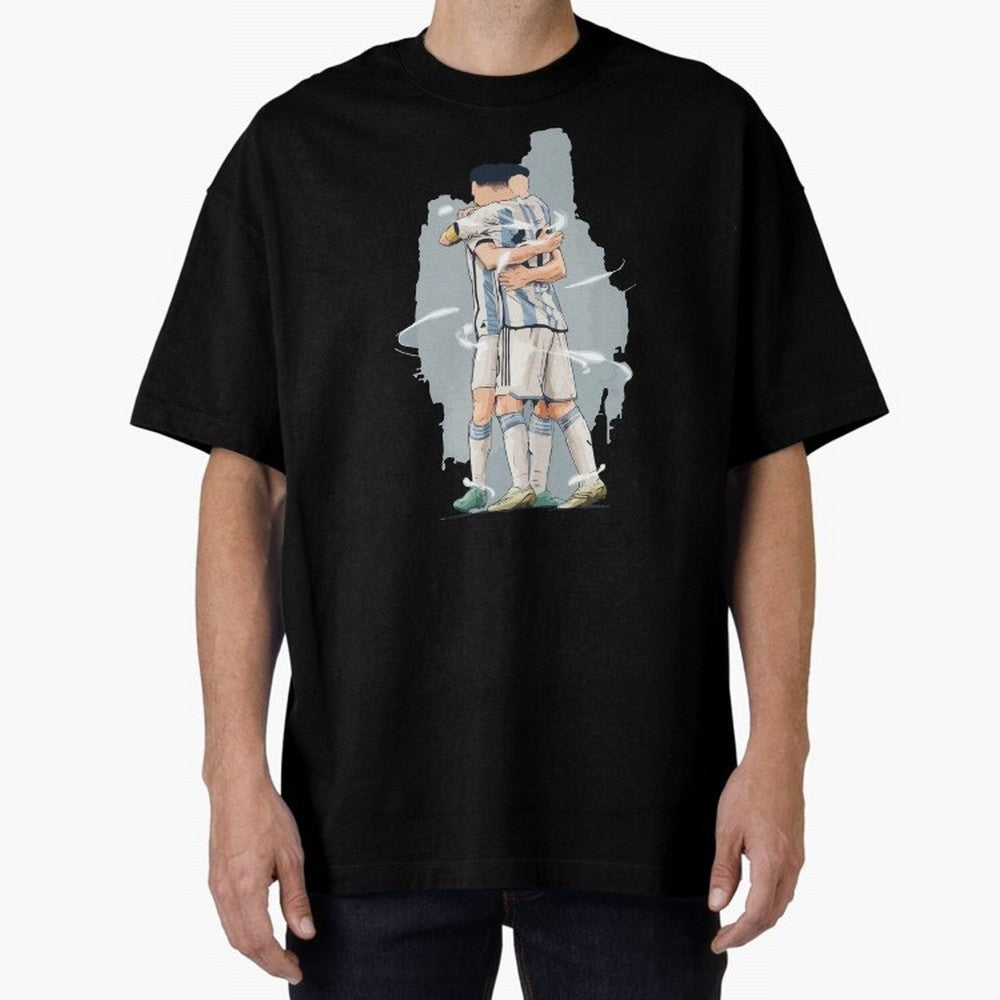 Messi with his fan Julian Alvarez World Cup 2022 Classic T-Shirt Feel International Energy from the FIFA World Cup 2026 Group Stage Journey through Cristiano Ronaldo, Haaland and CR7 Highlights, Spain and Netherlands Pride, Game Day Rituals,