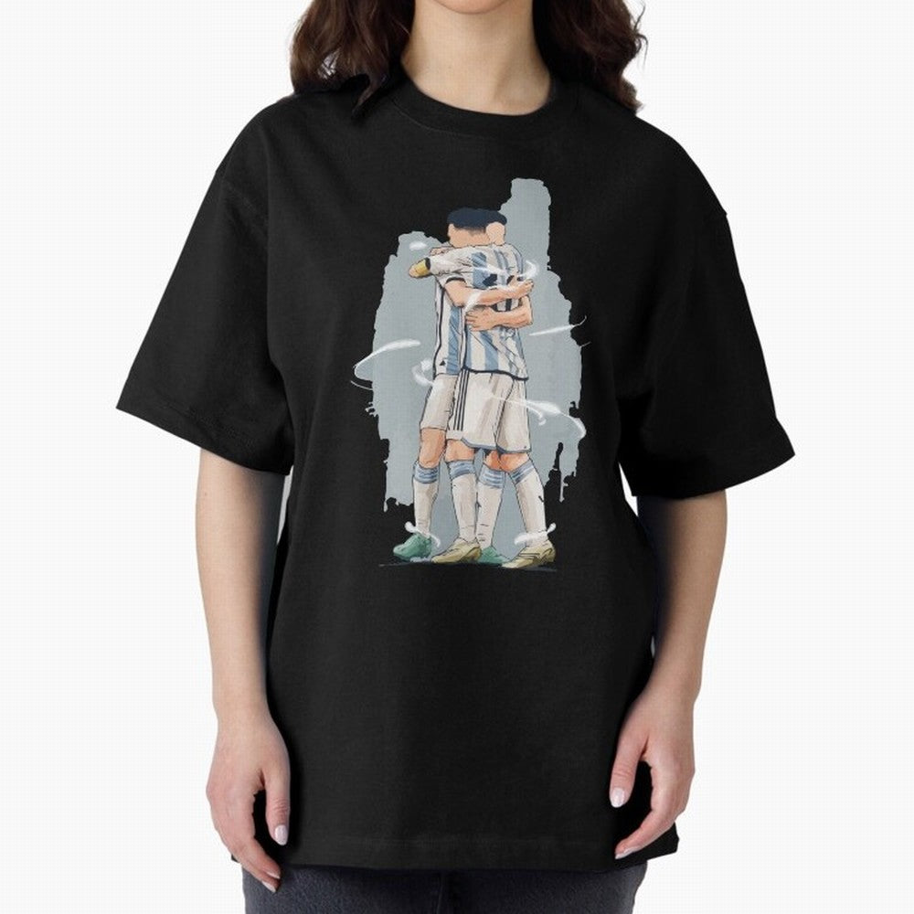 Messi with his fan Julian Alvarez World Cup 2022 Classic T-Shirt Feel International Energy from the FIFA World Cup 2026 Group Stage Journey through Cristiano Ronaldo, Haaland and CR7 Highlights, Spain and Netherlands Pride, Game Day Rituals,