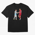 Messi and Martinez Celebrates World Cup 2022 Oversized T-Shirt Follow the Road to the FIFA World Cup 2026 USA Canada Mexico Journey through Cristiano Ronaldo, Haaland and CR7 Highlights, Argentina, France and Brazil Pride, Football Festival