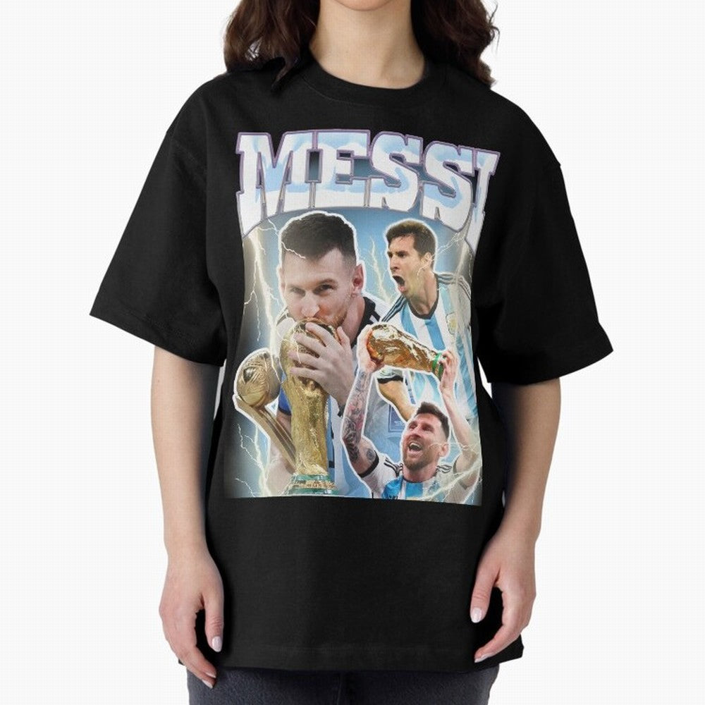 Messi Champion Vintage Retro Design Classic T-Shirt Mark FIFA World Cup 2026 USA Canada Mexico Driven by Mbappe and Neymar, France Energy, Global Supporter Spirit, Legendary Goals, National Colors and Tournament Celebration; Ideal for Fans Who