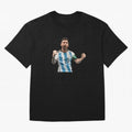 Messi World Champion #2 Oversized T-Shirt Celebrate Rivalries and Pride in FIFA World Cup 2026 Connected to Mbappe and Neymar, Spain and Netherlands Energy, Game Day Rituals, Football Legends, Country Pride and the Road to the Final; Built for