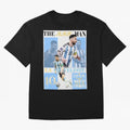Lionel Messi Argentina World Cup 2022 Champion Victory Poster Oversized T-Shirt Celebrate Global Passion for Match Day Hype around FIFA World Cup 2026 Group Stage, CR7, England, Championship Spirit, Famous Goals, Roaring Crowds and International