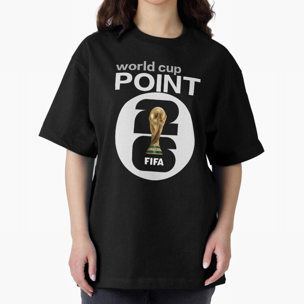 World Cup POINT Classic T-Shirt Get Ready for Match Day Hype around FIFA World Cup 2026 Group Stage, Mbappe and Neymar, France and Portugal, Vintage Soccer Flavor, Modern Football Stars, National Flags and Final Night Emotion; Perfect for People