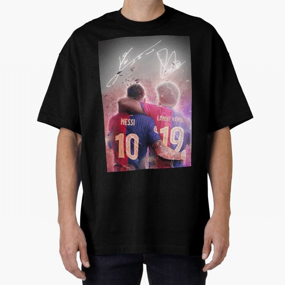 Messi The GOAT Oversized T-Shirt Experience Match Day Hype around FIFA World Cup 2026, Messi, CR7 and Mbappe, England, Match Day Excitement, Supporter Culture, Golden Goals and Global Football Passion; Made for Die Hard Supporters, Soccer Lovers,