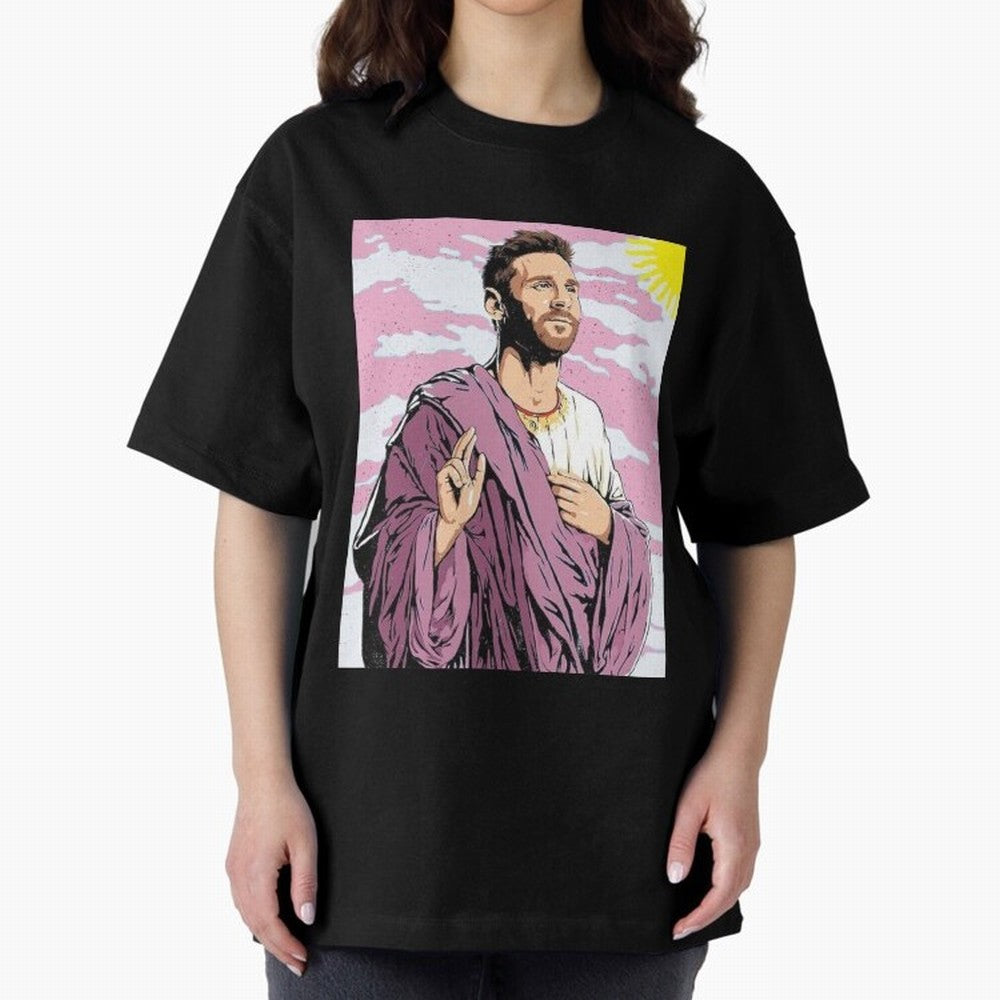 Messi the best Oversized T-Shirt Build the FIFA World Cup 2026 Group Stage Journey through Neymar, Haaland and Cristiano Ronaldo Highlights, England Pride, Goal Celebration Energy, Supporter Heritage, Football Icons and Worldwide Tournament Joy;