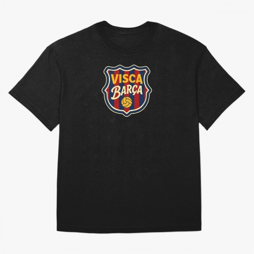 BAR-CE-LON-A Logo FC Merchandise Classic T-Shirt Carry National Pride through Global Football Passion for FIFA World Cup 2026, Centered on Cristiano Ronaldo, Haaland and CR7, Spain and Netherlands, Stadium Memories, Football Loyalty, International