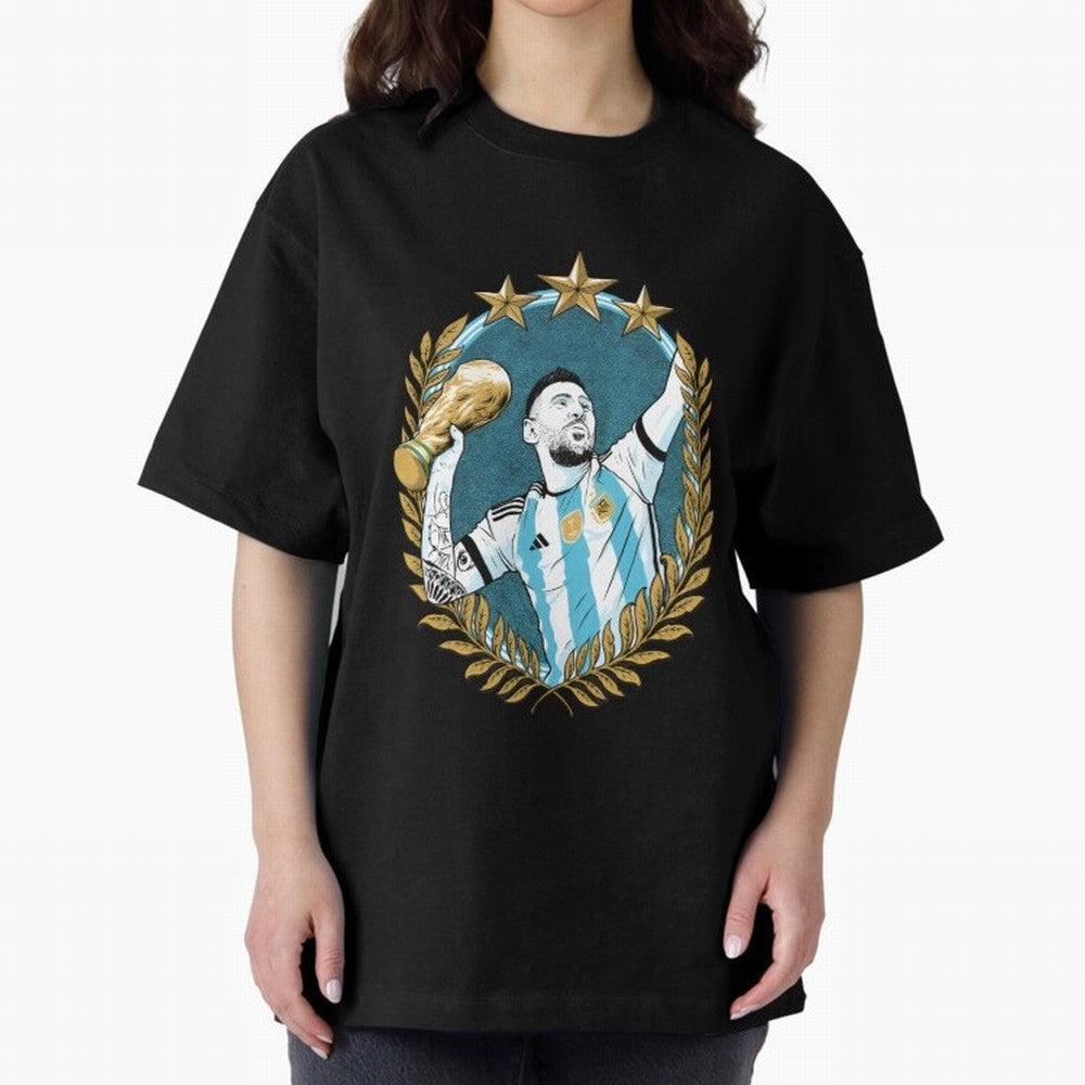 Lionel messi World Champion Classic T-Shirt Spotlight Global Football Passion for FIFA World Cup 2026 USA Canada Mexico, Celebrating CR7, Argentina, France and Brazil, Football History, Final Match Energy, Crowd Noise and Once in a Lifetime
