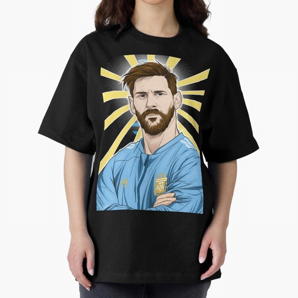 MESSI Classic T-Shirt Cheer for Match Day Hype around FIFA World Cup 2026 USA Canada Mexico, Mbappe and Neymar, Argentina and Brazil, Football Passion, Legendary Performances, Festival Vibes and Supporter Community; Ideal for Football Dads,