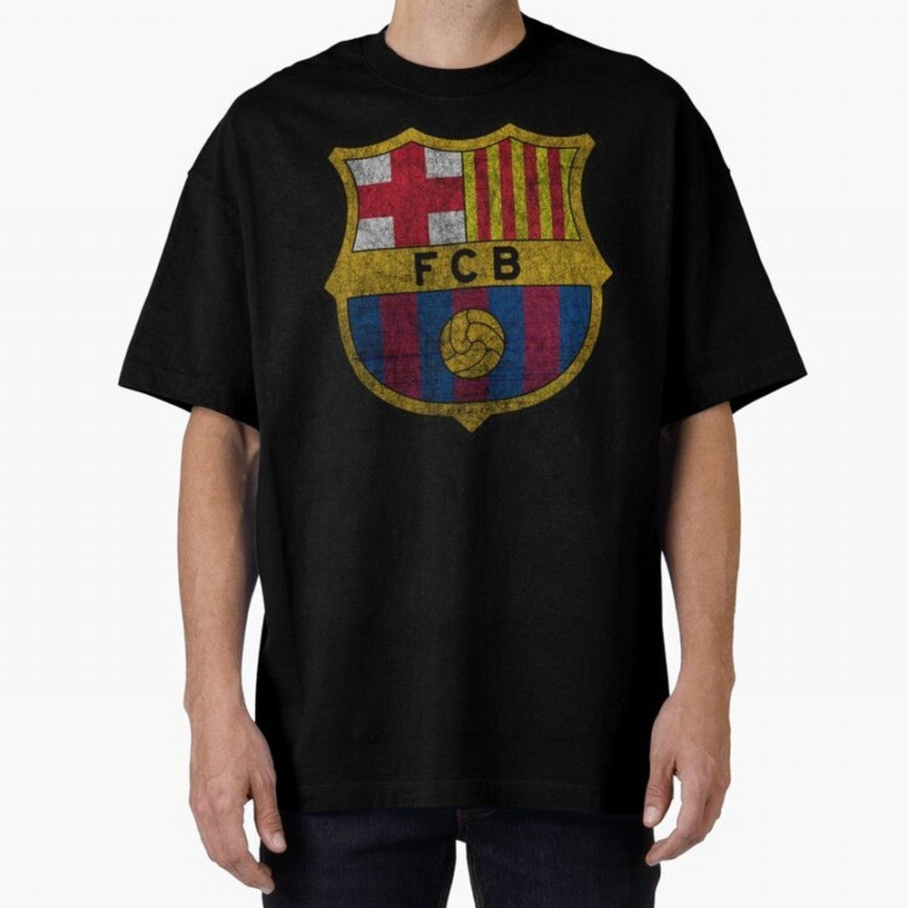 fc barcelona Oversized T-Shirt Fuel the Hype around FIFA World Cup 2026 for Fans of Messi, CR7 and Mbappe and Germany, Bringing Global Supporter Spirit, Legendary Goals, National Colors and Tournament Celebration; Great for Watch Parties, Sports