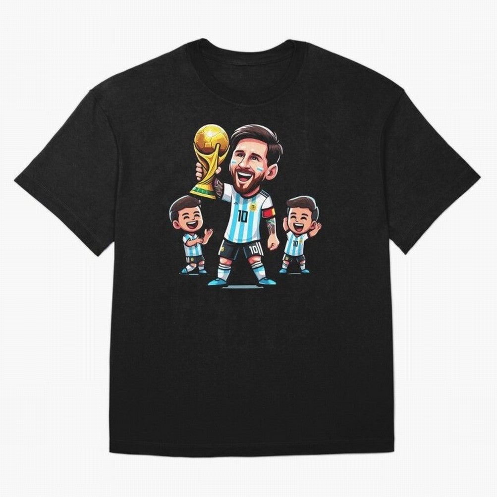 Lionel Messi is a World Cup winner Classic T-Shirt Share Match Day Hype around FIFA World Cup 2026 USA Canada Mexico, Mbappe, Argentina and Brazil, Worldwide Fan Energy, Dramatic Goals, Stadium Lights and Championship Celebrations; Great for Watch