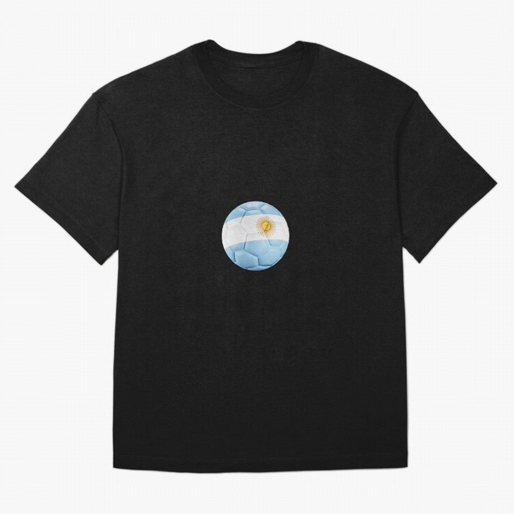 Argentina Soccer Oversized T-Shirt Embrace FIFA World Cup 2026 Group Stage with CR7 and Messi, Germany Energy, Football Festival Excitement, Trophy Ambitions, Country Rivalries and Star Player Buzz; Ideal for Fans Who Follow Messi, Cristiano