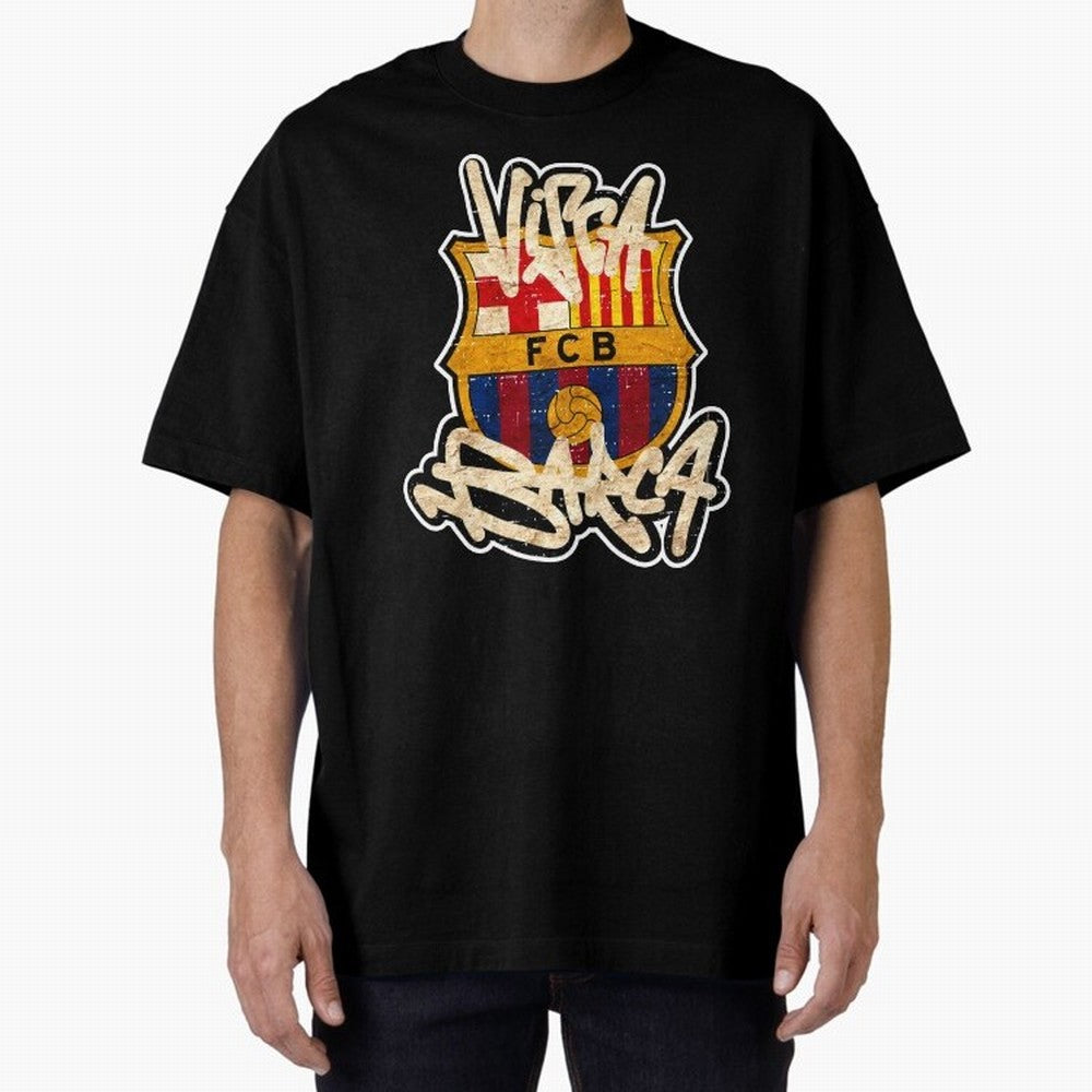 BAR-CE-LON-A Logo FC Merchandise Classic T-Shirt Carry Match Day Hype around FIFA World Cup 2026, CR7 and Messi, Germany, Classic Soccer Heritage, Championship Pressure, Fan Loyalty and International Pride; Great for Watch Parties, Sports Bars,