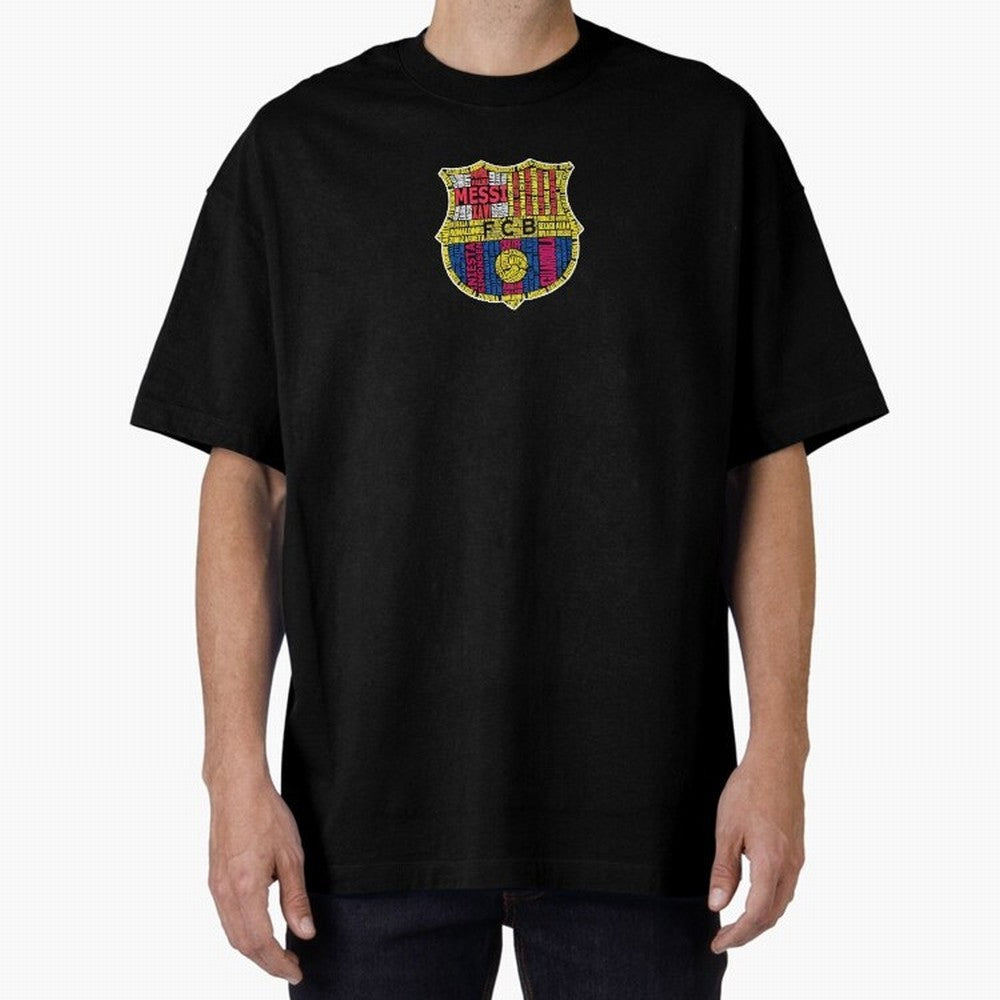 BAR-CE-LON-A Logo FC Merchandise Classic T-Shirt Stand with FIFA World Cup 2026 Spirit, Driven by Germany, Messi, Retro Football Energy, Iconic Rivalries, Trophy Chase Drama and Stadium Atmosphere; Ideal for Fans Who Follow Messi, Cristiano