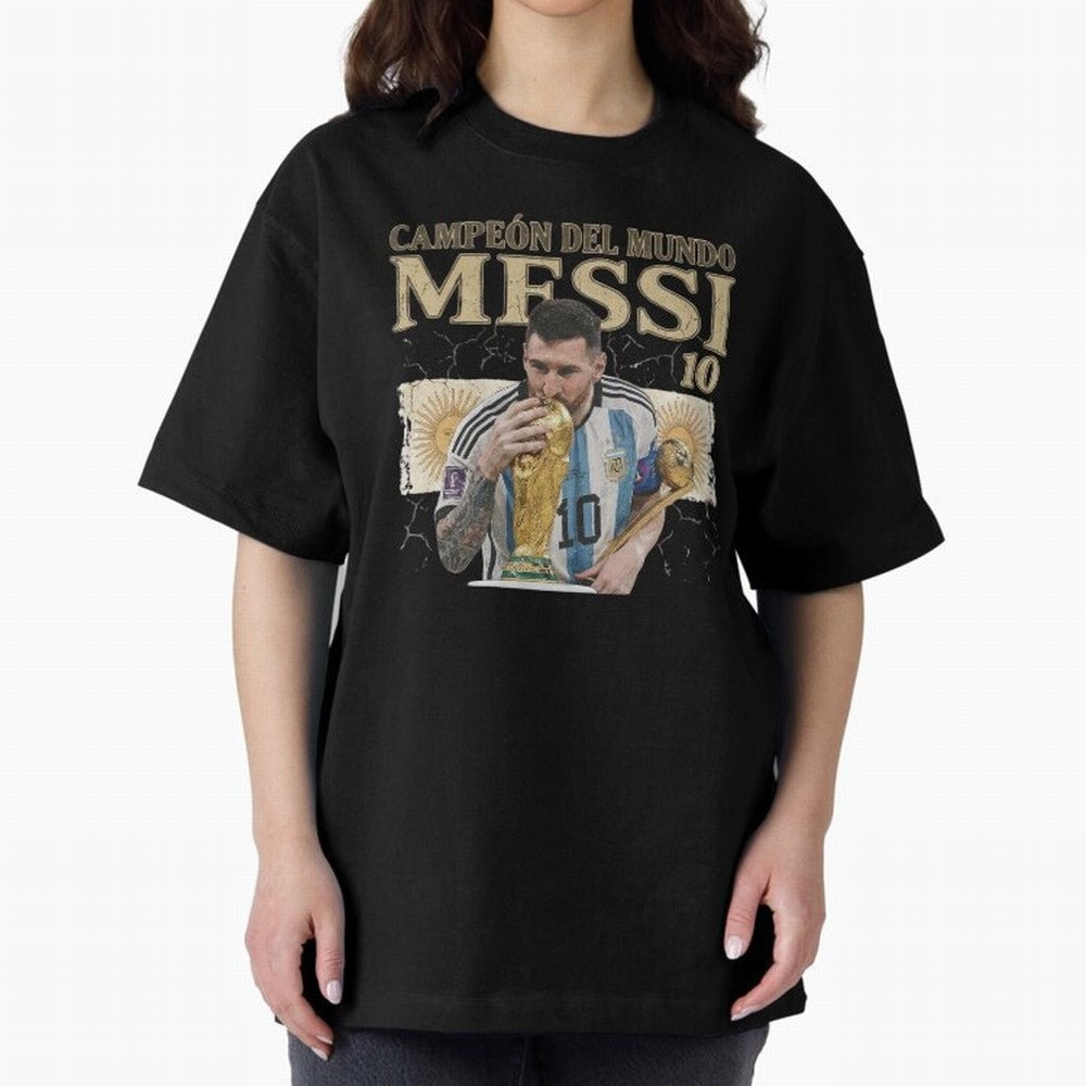 Lionel Messi World Cup 2022 Winner Vintage Art - Argentina 10 Classic T-Shirt Celebrate the Next Chapter of Match Day Hype around FIFA World Cup 2026, Neymar, Haaland and Cristiano Ronaldo, Netherlands, Goal Celebration Energy, Supporter Heritage,