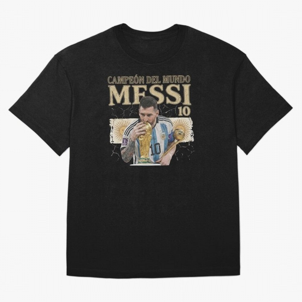 Lionel Messi World Cup 2022 Winner Vintage Art - Argentina 10 Classic T-Shirt Celebrate the Next Chapter of Match Day Hype around FIFA World Cup 2026, Neymar, Haaland and Cristiano Ronaldo, Netherlands, Goal Celebration Energy, Supporter Heritage,