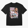 Lionel Messi Inter Miami Retro Vintage bootleg rap tee Classic T-Shirt Celebrate FIFA World Cup 2026 USA Canada Mexico Connected to Haaland and Mbappe, Brazil, Portugal and Argentina Energy, Fan Favorite Moments, National Team Passion, Big Match
