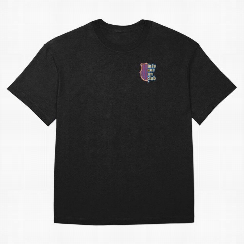 Barca Mes Que Un Club Badge Classic T-Shirt Relive the Noise and Pride of the FIFA World Cup 2026 Group Stage Journey through Neymar Highlights, England Pride, Classic Soccer Heritage, Championship Pressure, Fan Loyalty and International Pride;