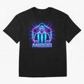 ?Argentina Football Legend Messi Cyberpunk Retro Futurist Design (Version 2) Classic T-Shirt Turn Football Passion into FIFA World Cup 2026 Group Stage Spirit, Made for Germany, Neymar, Haaland and Cristiano Ronaldo, Stadium Chants, National Pride,