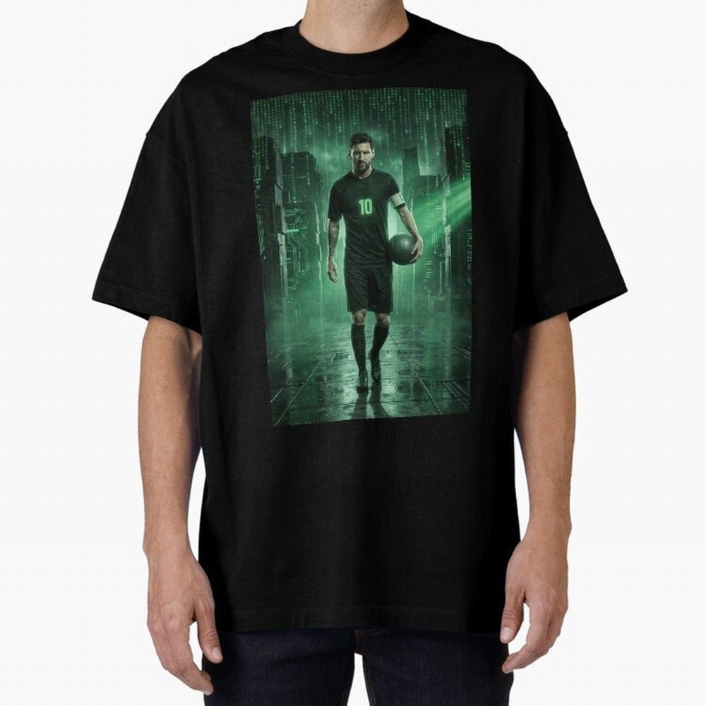 The Legend Lionel Messi Inside The Matrix Realm (Version 2) Classic T-Shirt Bring Global Tournament Vibes to Match Day Hype around FIFA World Cup 2026, Messi and Cristiano Ronaldo, Argentina, France and Brazil, Fan Favorite Moments, National Team