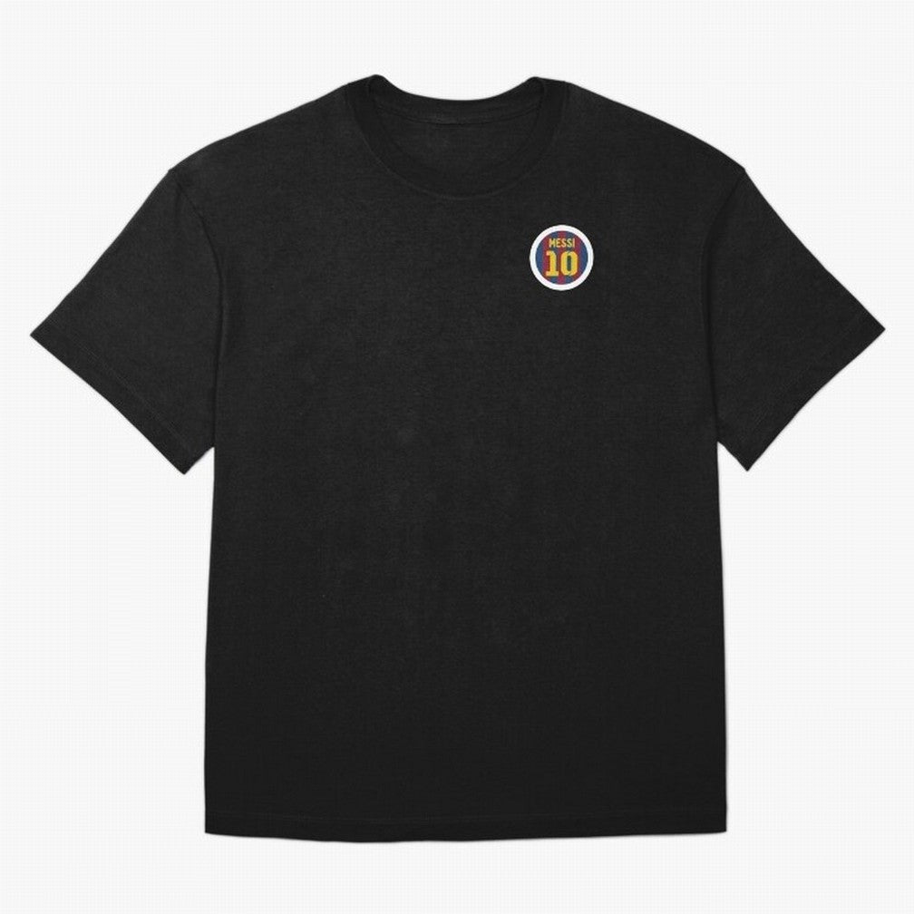 The goat, Lionel Messi Barcelona 10 Oversized T-Shirt Show Championship Spirit for the FIFA World Cup 2026 Group Stage Journey through Mbappe Highlights, Spain and Netherlands Pride, Global Supporter Spirit, Legendary Goals, National Colors and