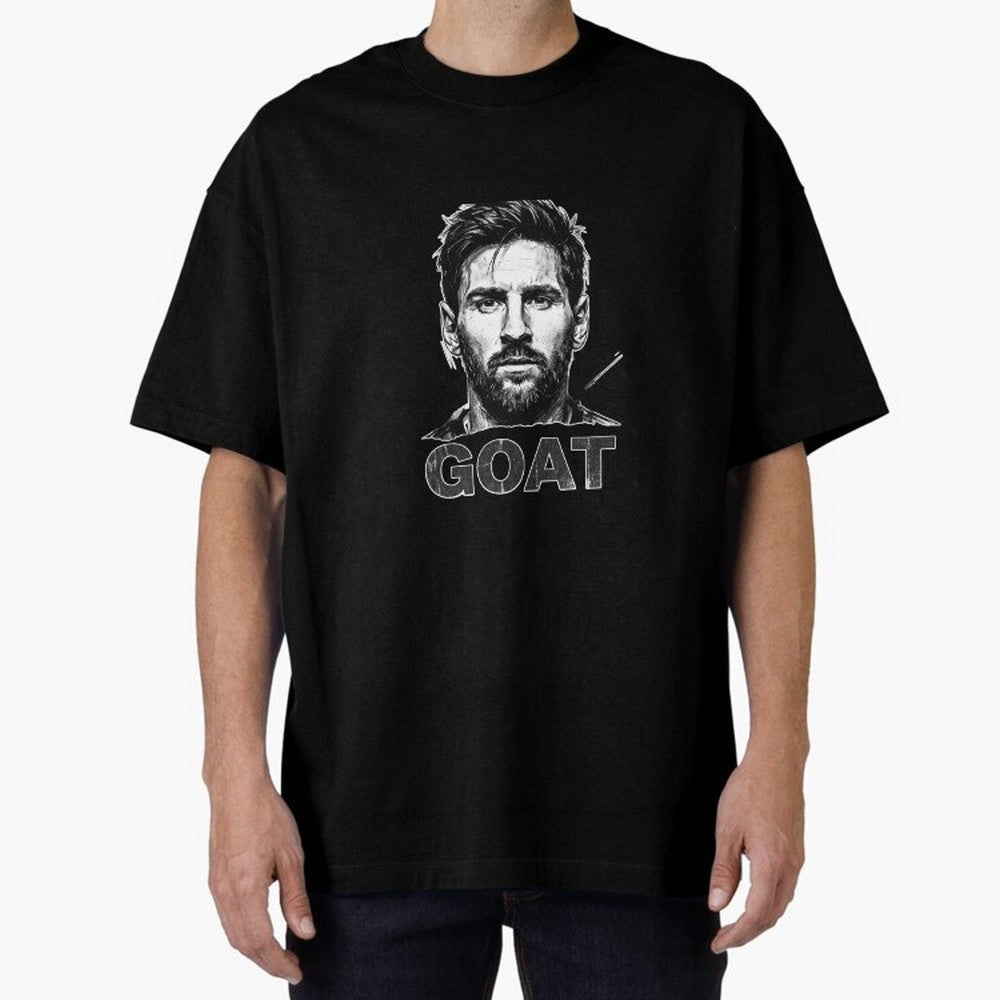 The G.O.A.T. ¨C Lionel Messi Legend Sketch Active T-Shirt Capture FIFA World Cup 2026 Spirit, Made for France and Portugal, Messi and Cristiano Ronaldo, Match Day Excitement, Supporter Culture, Golden Goals and Global Football Passion; Perfect for