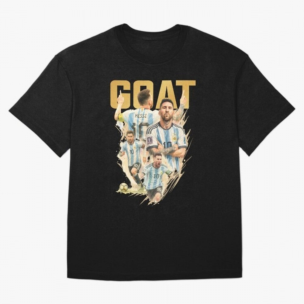 GOAT Lionel Messi watercolor illustration Oversized T-Shirt Represent Fans Who Live for FIFA World Cup 2026 Group Stage Spirit, Featuring France, CR7 and Messi, Stadium Chants, National Pride, Trophy Dreams and Unforgettable Football Memories;