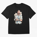 Lionel Messi watercolor illustration Classic T-Shirt Show Love for Legendary Goals in FIFA World Cup 2026 Spirit, Driven by France, CR7 and Messi, Fan Favorite Moments, National Team Passion, Big Match Drama and Soccer History; Perfect for
