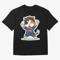 Fcb - Fc Barcelona | Cute Cat Messi with Jersey Barcelona Classic T-Shirt Celebrate Global Passion for Match Day Hype around FIFA World Cup 2026, Mbappe and Neymar, Argentina, Game Day Rituals, Football Legends, Country Pride and the Road to the
