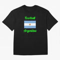 Argentina Football Flag ¨C Albiceleste Soccer Supporter Classic T-Shirt Enjoy Match Day Hype around FIFA World Cup 2026 Group Stage, CR7 and Messi, France and Portugal, Champion Mindset, Group Stage Buzz, Knockout Tension and Passionate Fan
