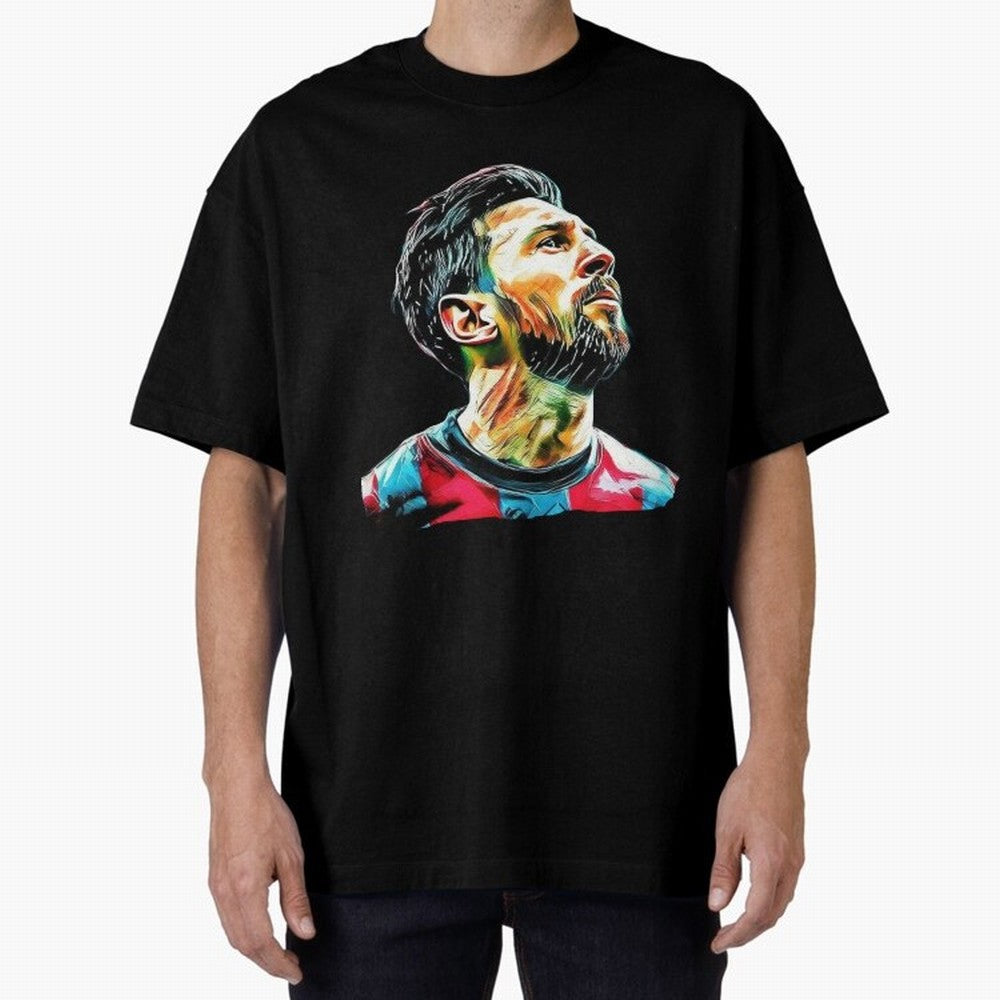 Messi Oversized T-Shirt Make Every Match About the FIFA World Cup 2026 Group Stage Journey through Messi, Neymar and Mbappe Highlights, Argentina and Brazil Pride, Supporter Pride, Iconic Celebrations, Legendary Names and Global Match Day Energy;