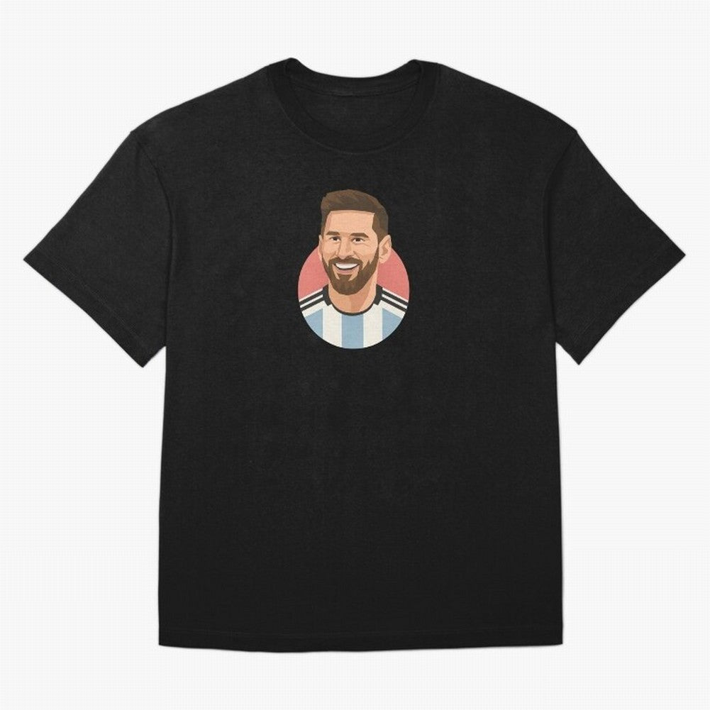 Messi Oversized T-Shirt Join Supporters Worldwide for FIFA World Cup 2026 USA Canada Mexico for Fans of Messi and Brazil, Portugal and Argentina, Bringing Classic Soccer Heritage, Championship Pressure, Fan Loyalty and International Pride; Made for