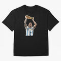 Lionel Messi lifting the World Cup Classic T-Shirt Make Every Match About FIFA World Cup 2026 Group Stage Spirit, Celebrating Brazil, Portugal and Argentina, Messi and Cristiano Ronaldo, Goal Celebration Energy, Supporter Heritage, Football Icons